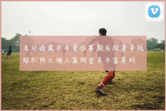 名记透露字母哥休赛期或投身争冠球队热火湖人篮网皆具丰富筹码